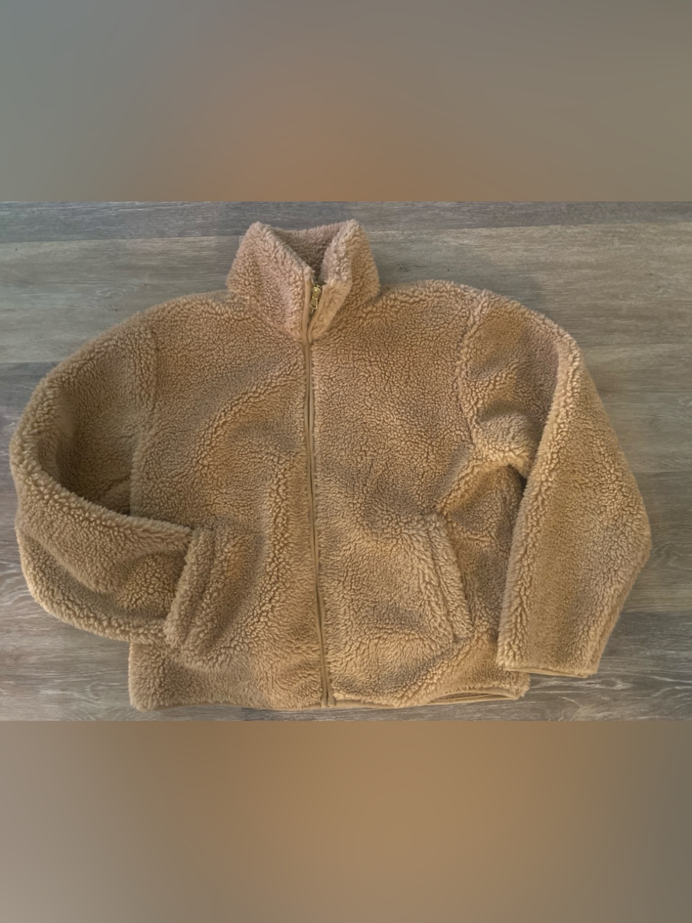 For the Republic Teddy Bear Fleece Coat S
